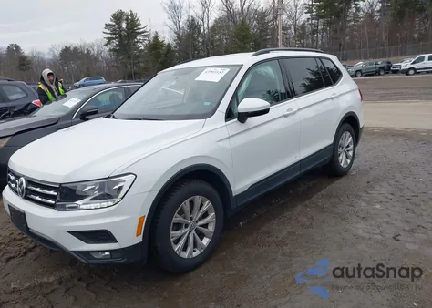 2018 Volkswagen Tiguan 2.0T S from USA, damaged, VIN 3VV0B7AX0JM026483